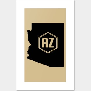 Arizona Homer (Black) Posters and Art